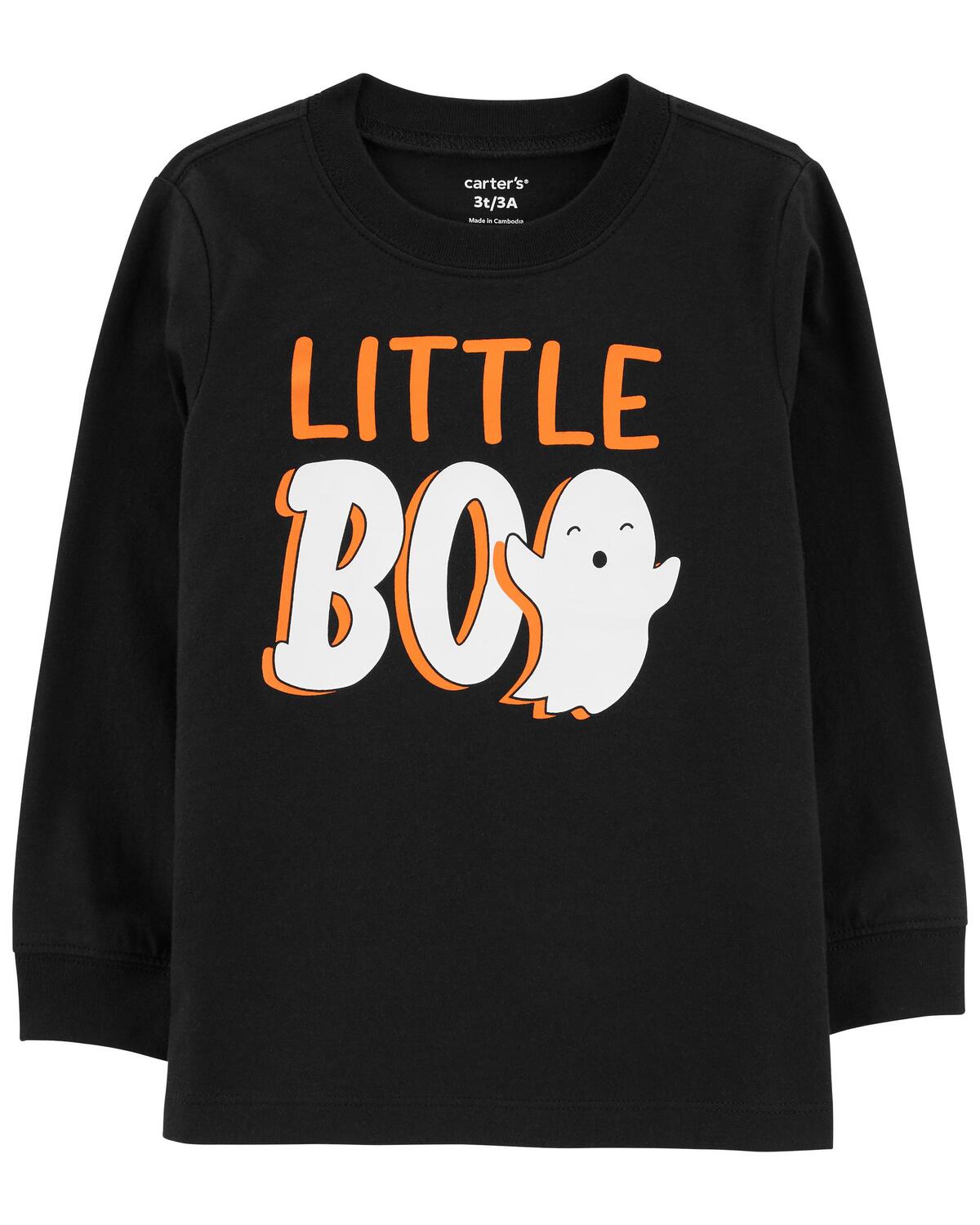 

Футболка Toddler Little Boo Halloween из джерси Carter's, черный