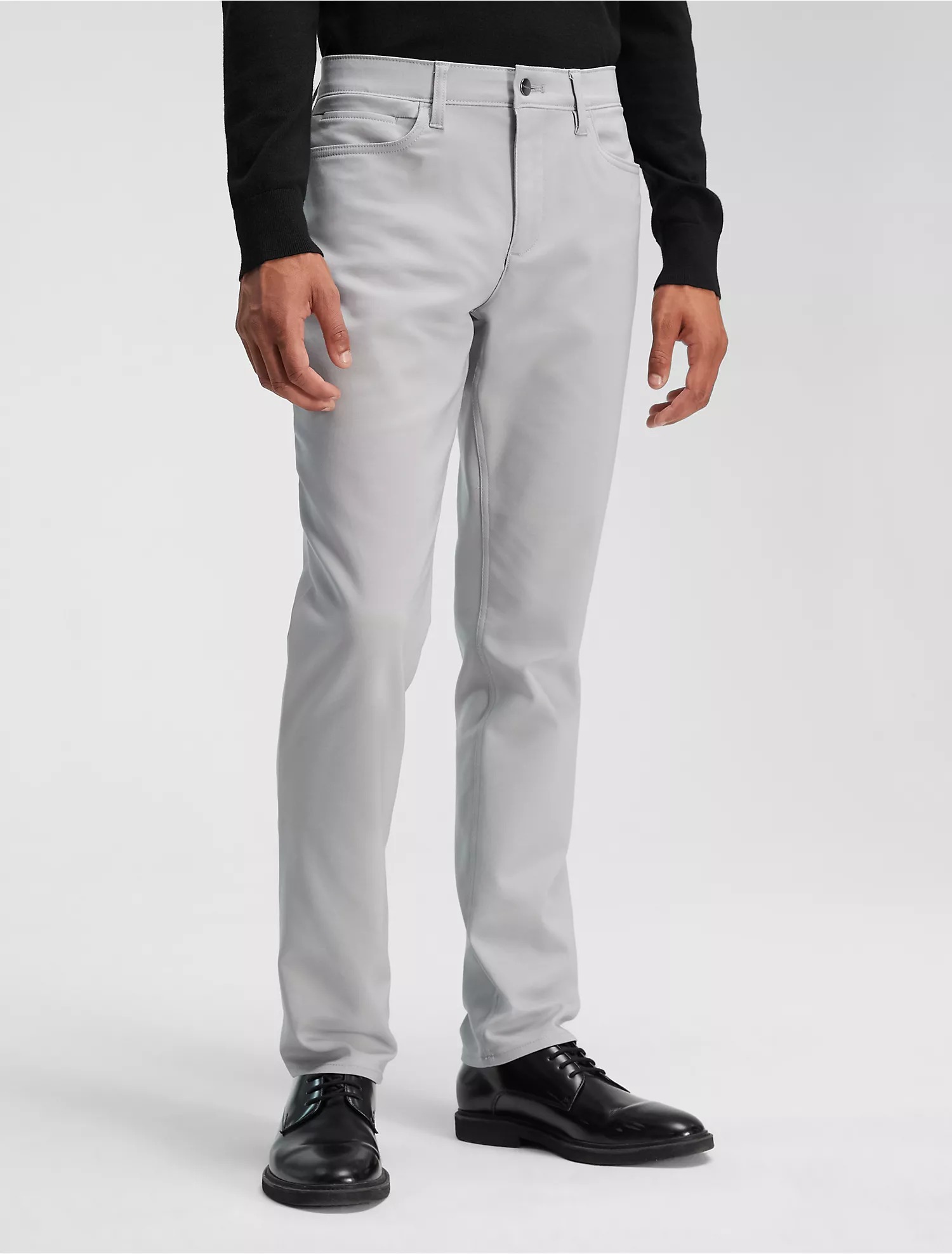 Брюки Calvin Klein 5-Pocket, светло-серый
