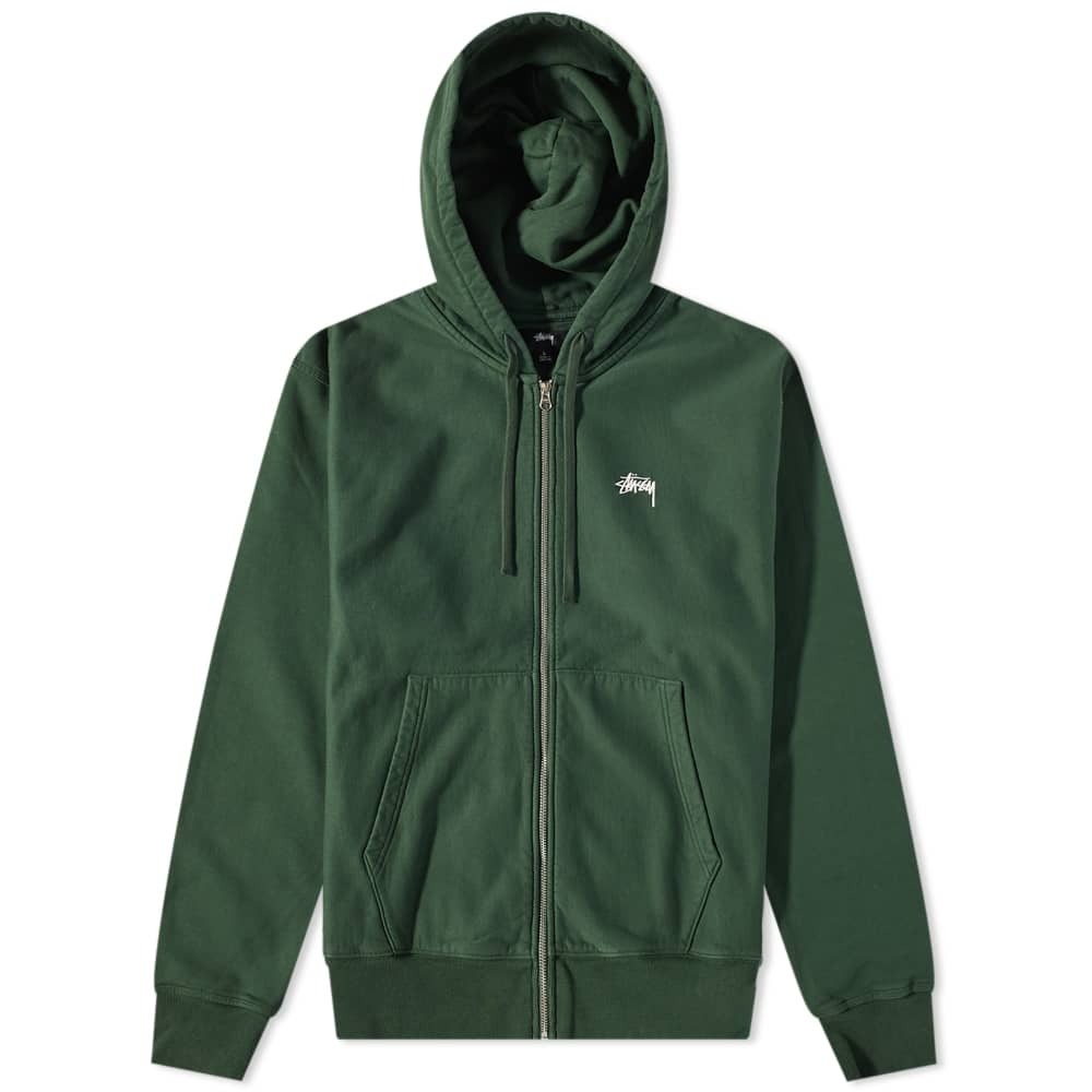 

Толстовка на молнии с логотипом Stussy