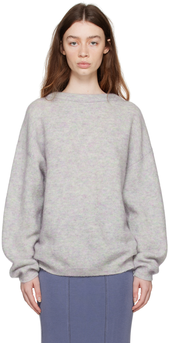 

Зеленый свитер с круглым вырезом Acne Studios