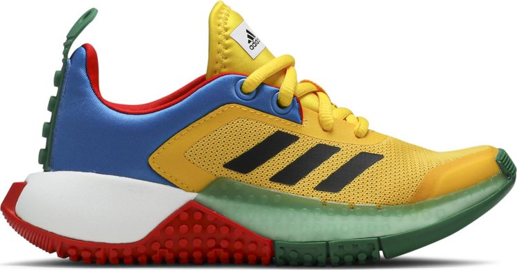 

Кроссовки Adidas LEGO x Sport J 'Equipment Yellow', желтый