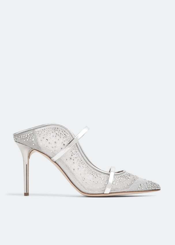 

Мюли MALONE SOULIERS Maureen mules, серебряный