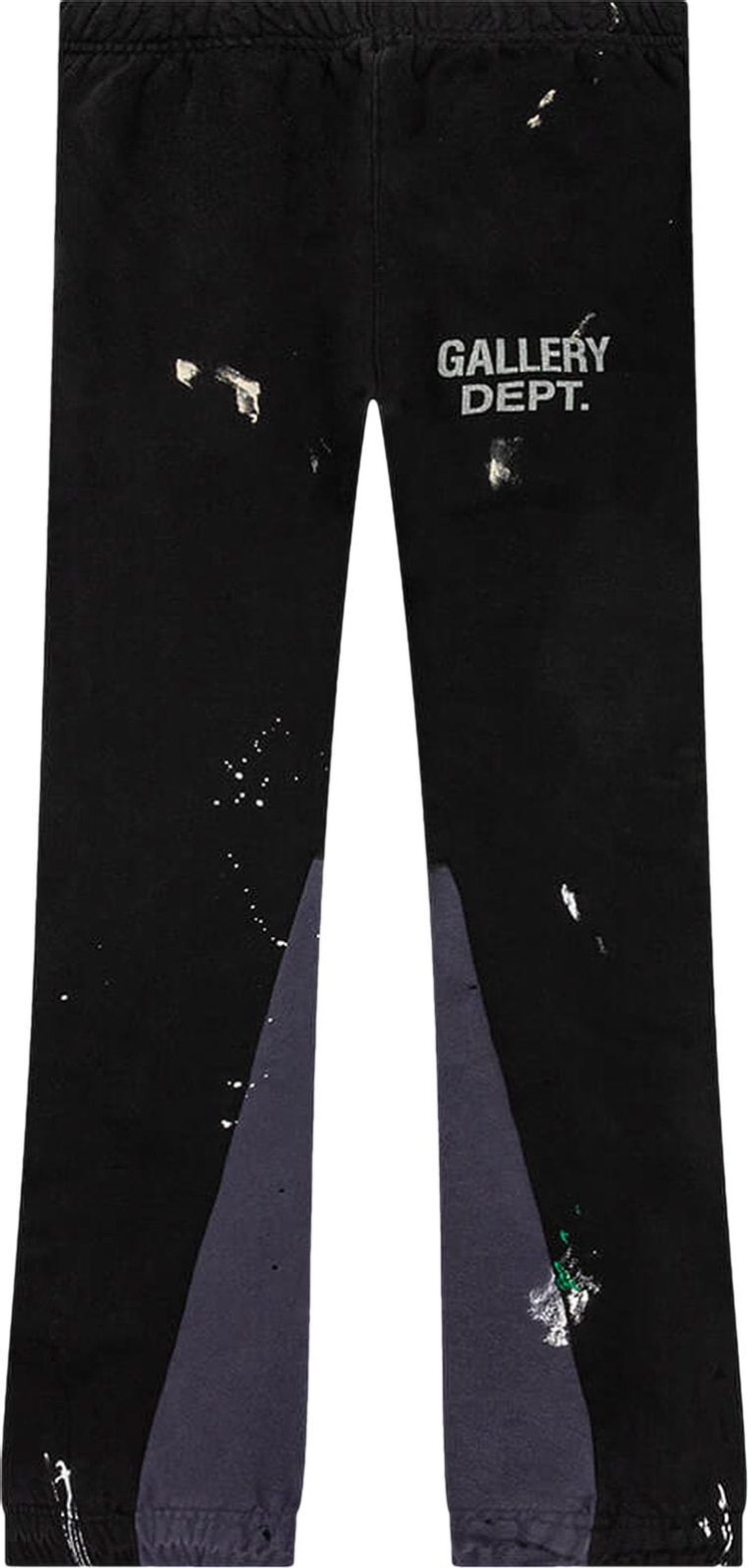 Спортивные брюки Gallery Dept. Logo Flare Sweatpants 'Washed Black', черный брюки teamster sweatpants allsaints цвет washed black