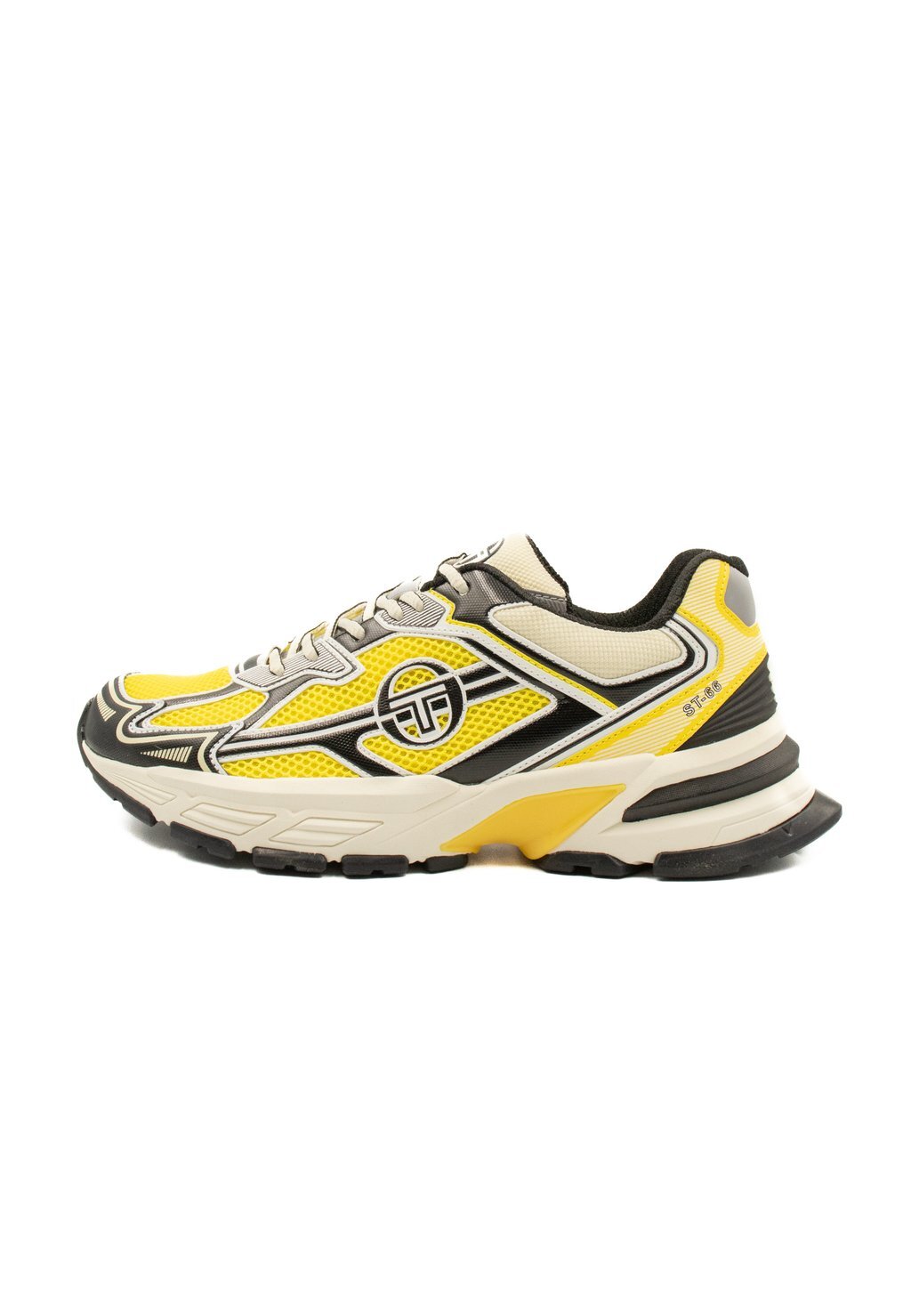 

Кроссовки Sergio Tacchini Y2K RUNNER, цвет safety yellow seedpearl raven