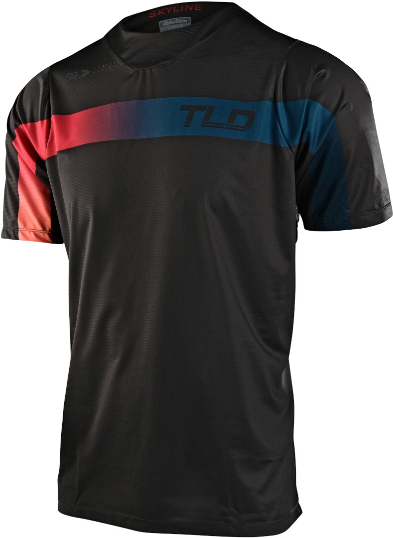 

Джерси Troy Lee Designs Skyline Jet Fuel велосипедные, черно-сине-красные