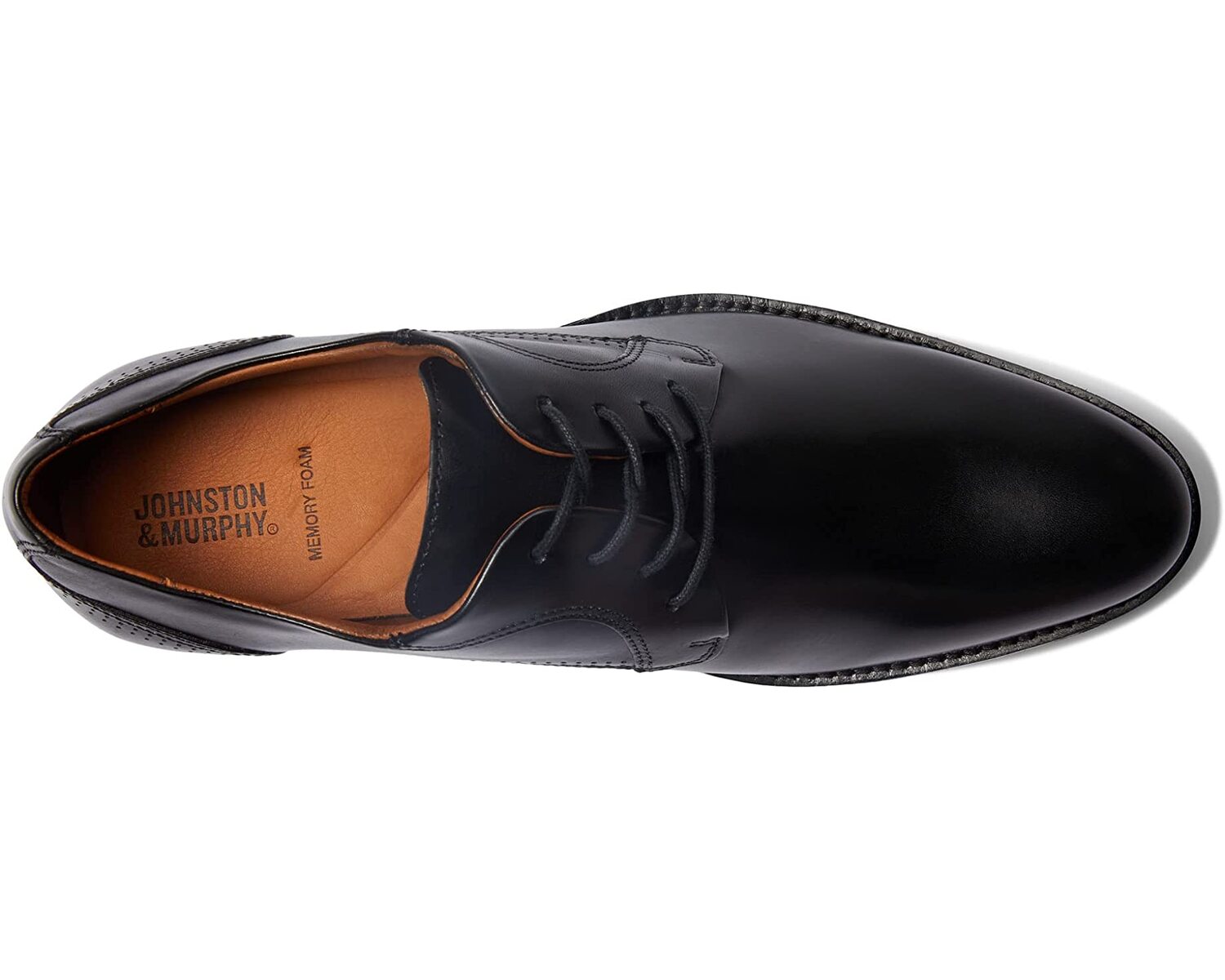 

Оксфорды Hawthorn Plain Toe Johnston & Murphy, черный