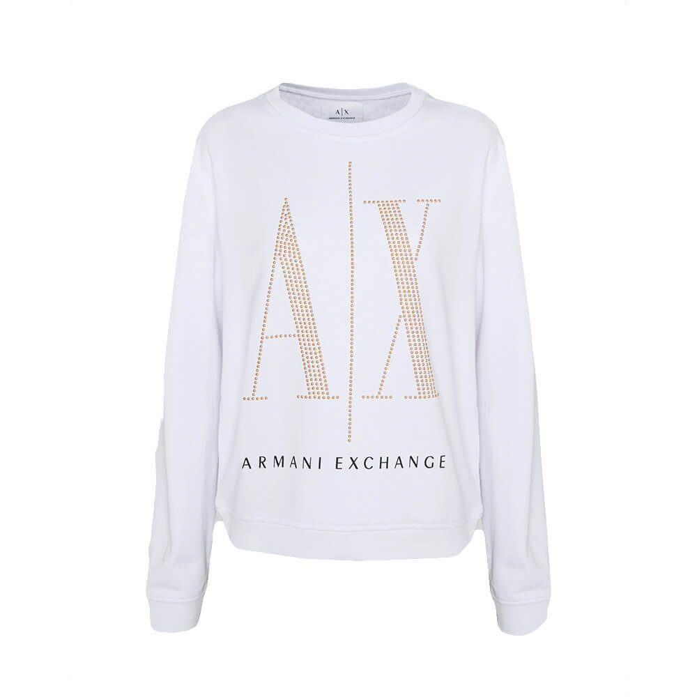 

Свитшот Armani Exchange FELPA, белый