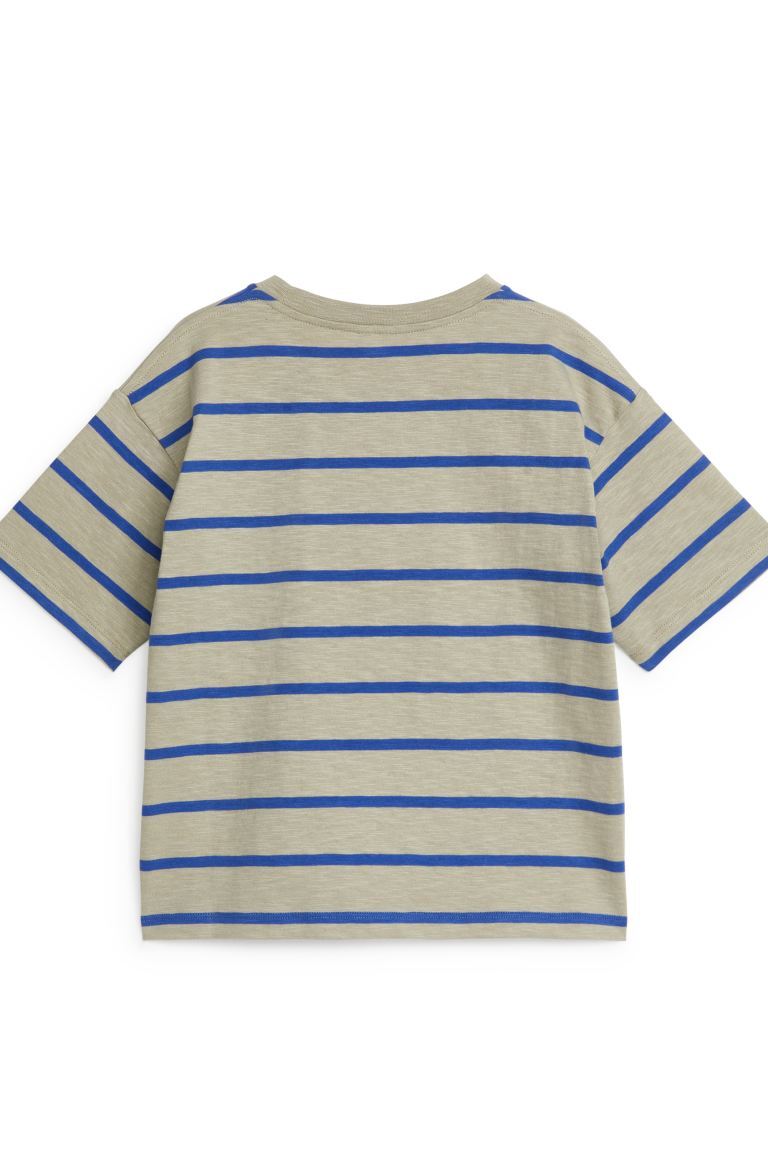 

Футболка из пряжи flame H&M, синий