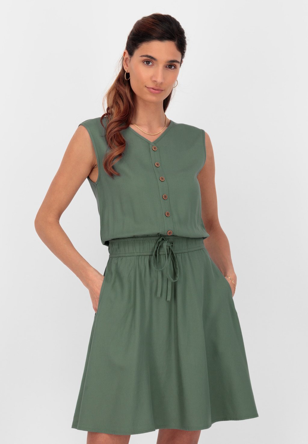 

Повседневное платье SLEEVELESS alife & kickin, цвет sage leaf