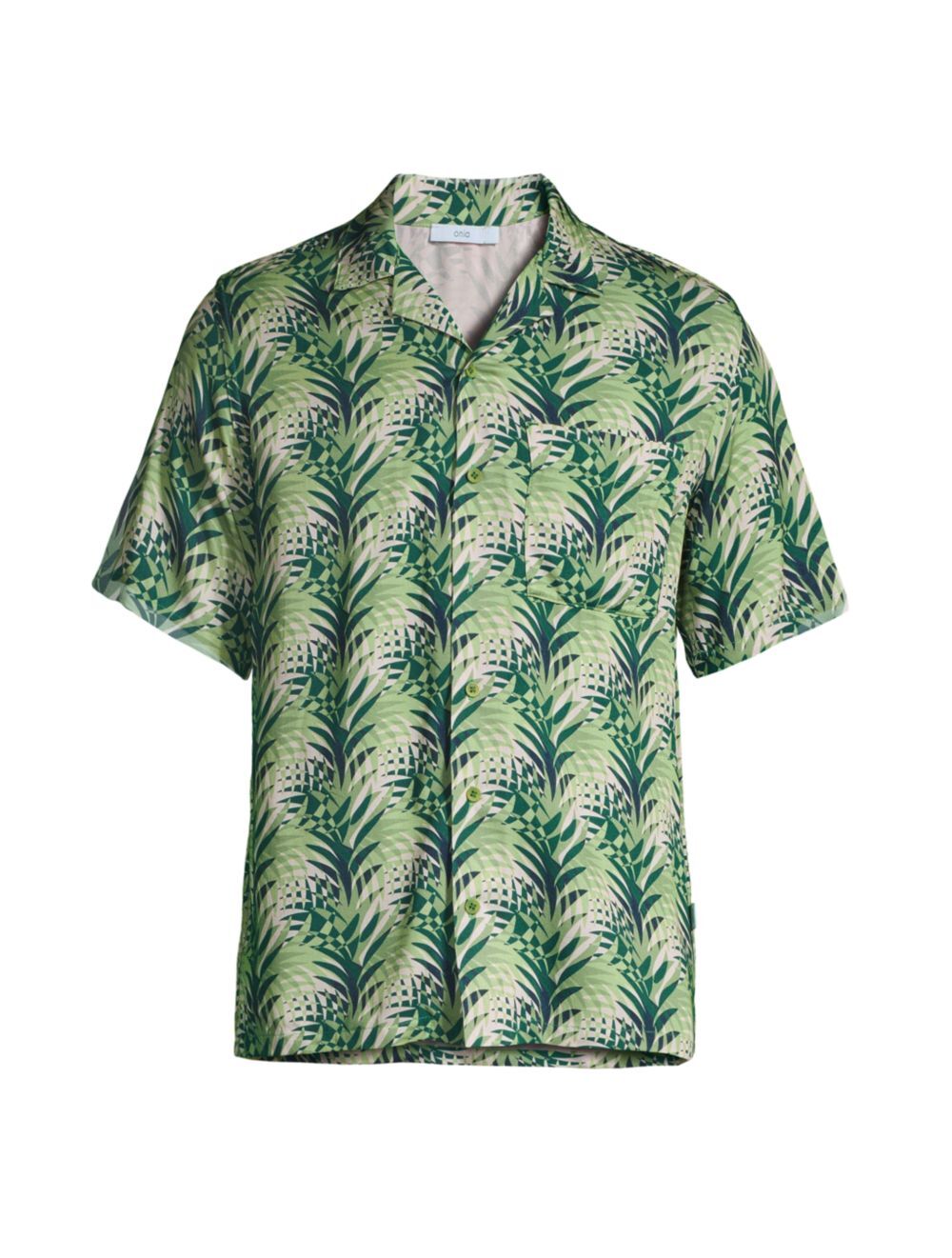 

Рубашка Convertible Palm Frond Camp Onia