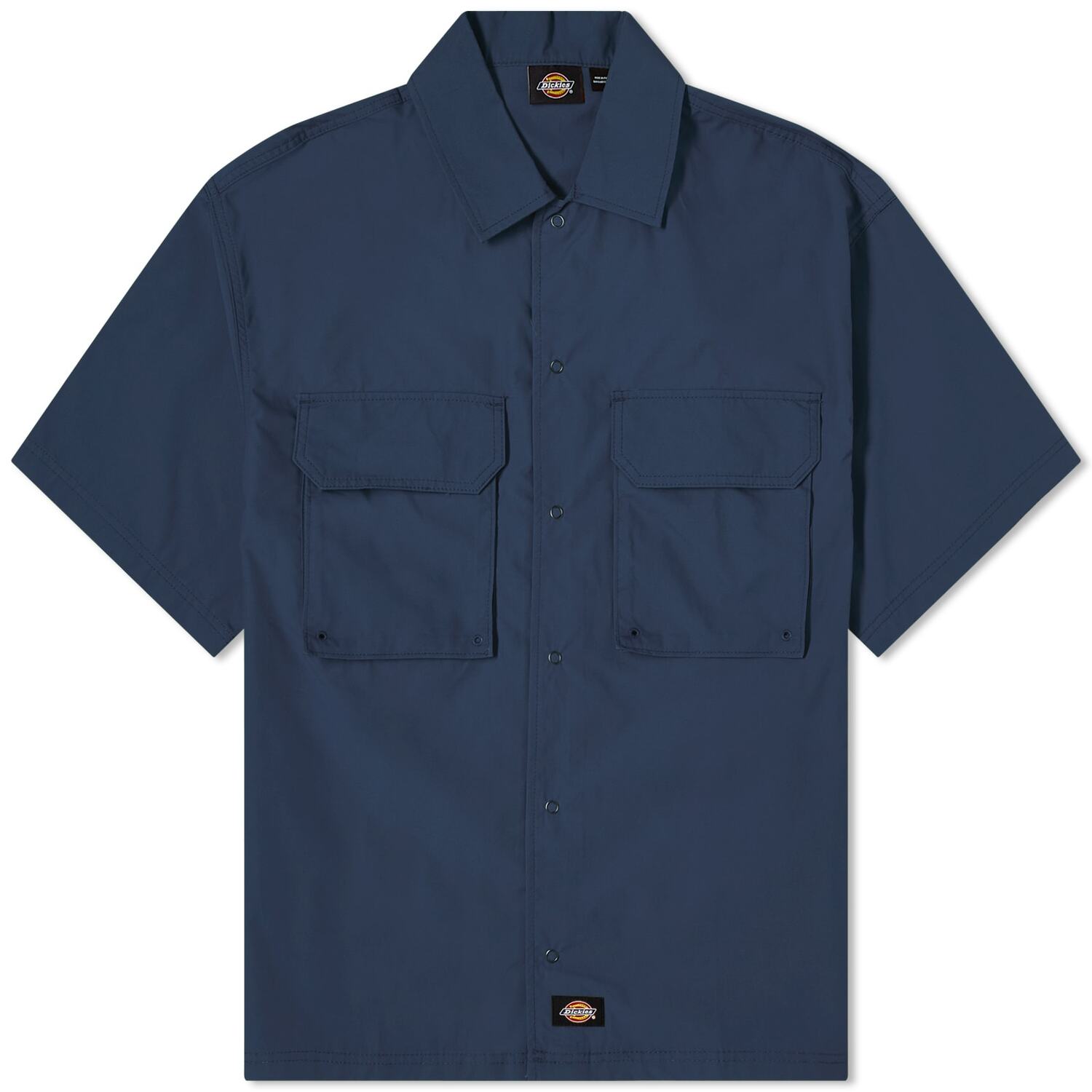 

Рубашка с коротким рукавом Dickies Fishersville Short Sleeve Utility Shirt, цвет Dark Navy