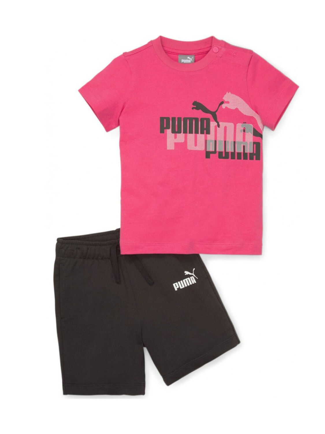 

Набор для младенцев Puma Minicats Essentials, черная/розовый