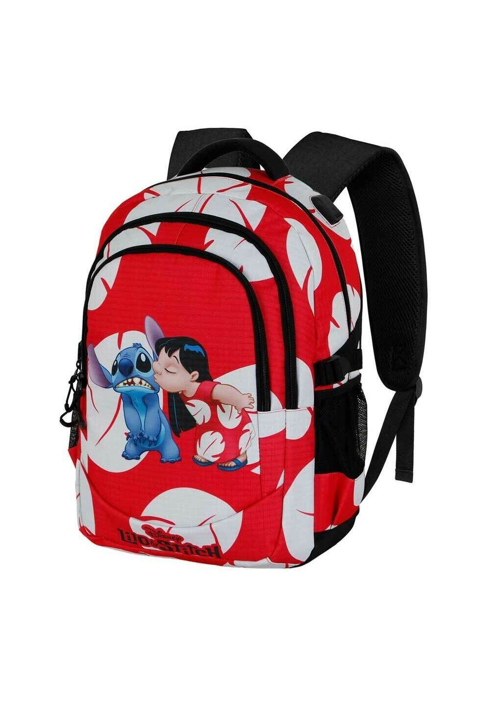 

Рюкзак DISNEY LILO & STITCH KISS RUNNING Karactermania, красный