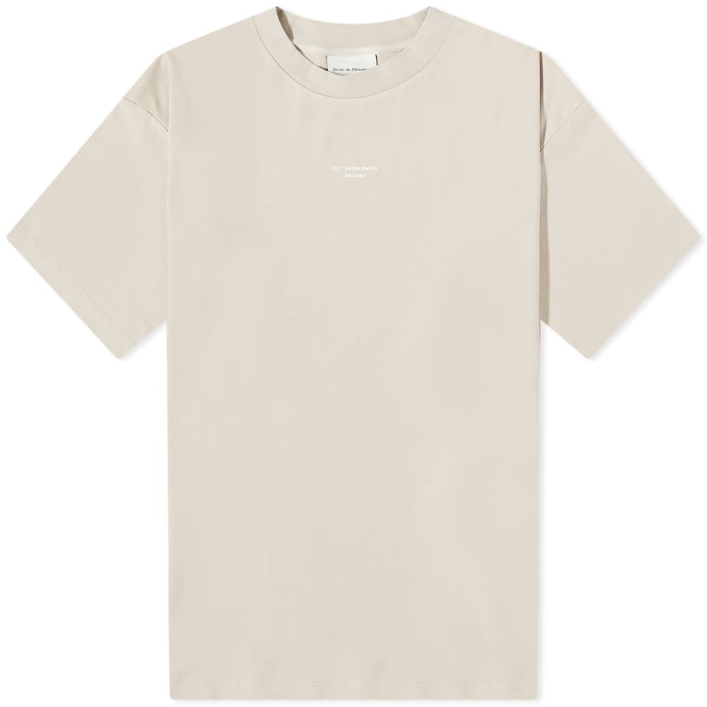 

Футболка Drôle de Monsieur Not From Paris Madame Classic Tee, Серый
