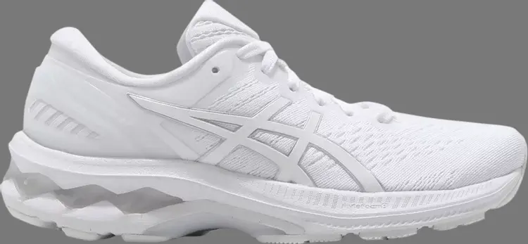 цена Кроссовки wmns gel kayano 27 'triple white' Asics, белый