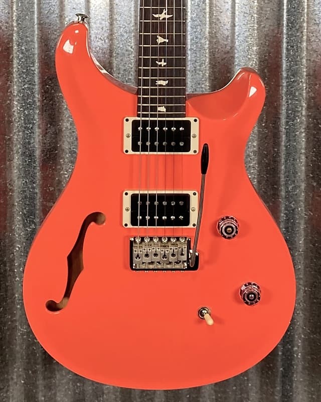 

PRS Paul Reed Smith USA CE24 Semi Hollow Pearl Melon Guitar & Bag #5236