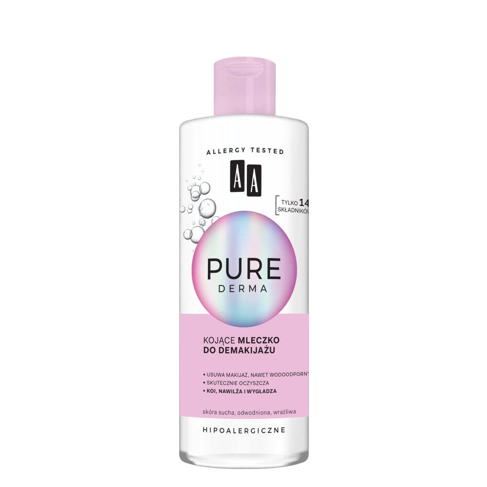 

AA Pure Derma успокаивающее очищающее молочко 200мл