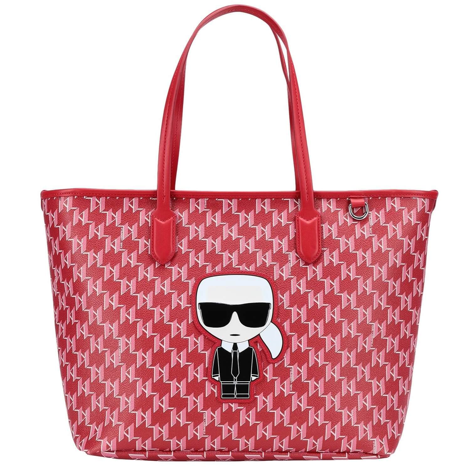 

Сумка Karl Lagerfeld K/Ikonik Monogram, красный