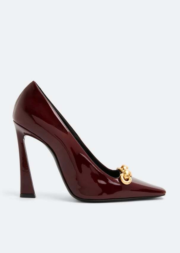 

Туфли SAINT LAURENT Severine pumps, бордовый