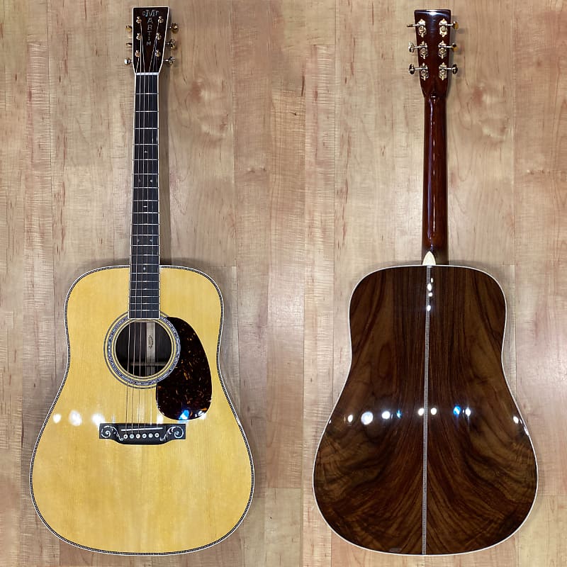 Акустическая гитара Martin Custom Shop D-style с 14 ладами и набором №27 из восточно-индийского палисандра дикого зерна Custom Shop D-style 14 Fret Acoustic Guitar with Wild Grain East Indian Rosewood set #27