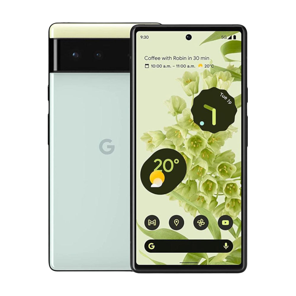 

Смартфон Google Pixel 6, 8ГБ/128ГБ, морская волна, Голубой