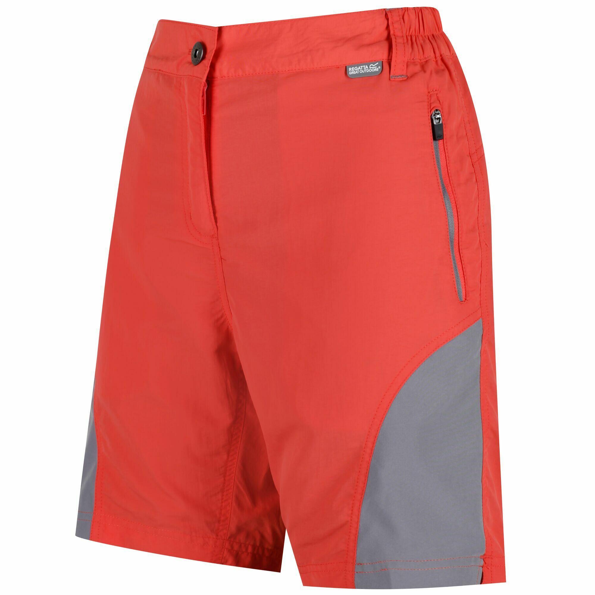 цена Походные шорты Regatta Sungari Shorts Hiking, персиковый / красный