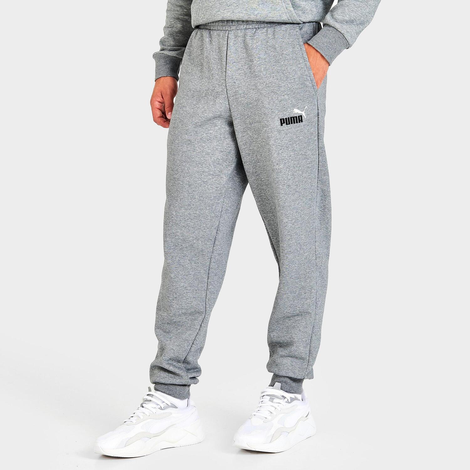 

Мужские брюки-джоггеры с логотипом Puma Essentials, серый