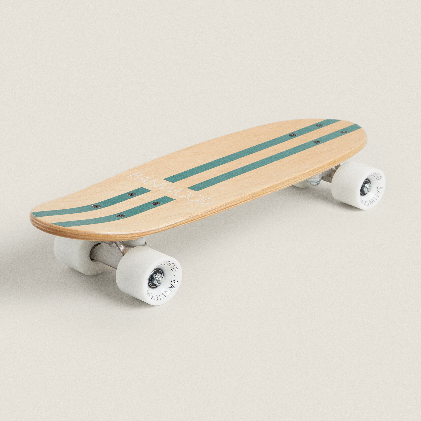 цена Детский скейборд Zara Home Banwood, бежевый/зеленый