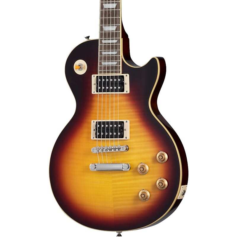 

Электрогитара Epiphone Slash Les Paul Standard в ноябрьском взрыве с футляром EILPSLASHNVNH3