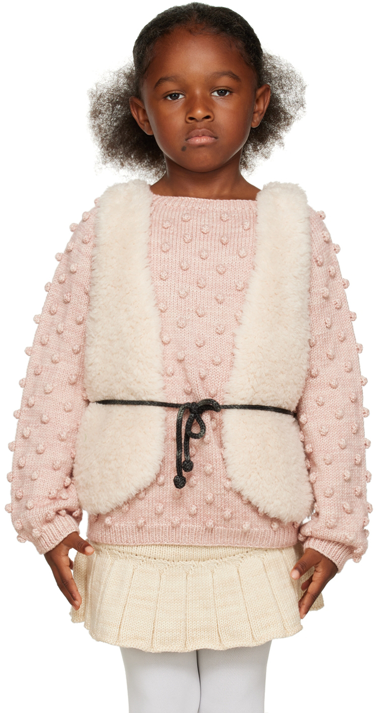

Детский шерстяной жилет Off-White Misha & Puff