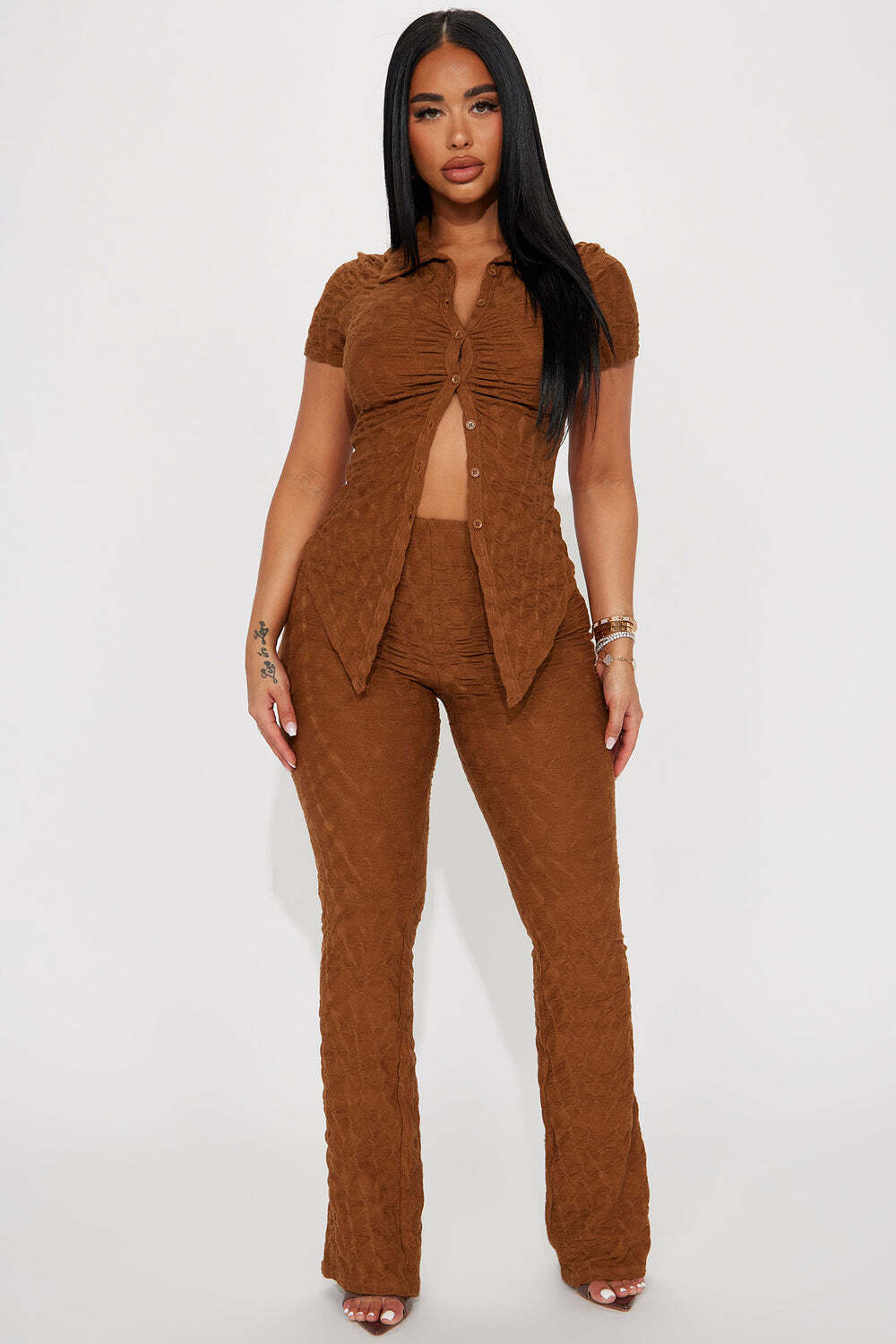 

Брюки Fashion Nova FST65260TP, коричневый