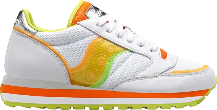 

Кроссовки Saucony Wmns Jazz Triple White Orange, розовый