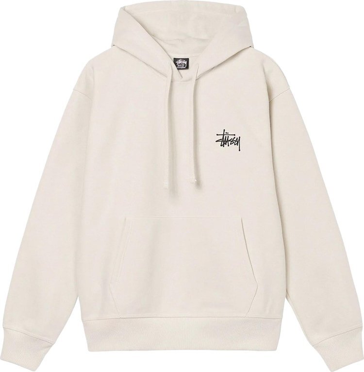 

Толстовка Stussy Basic Hood 'Putty', серый