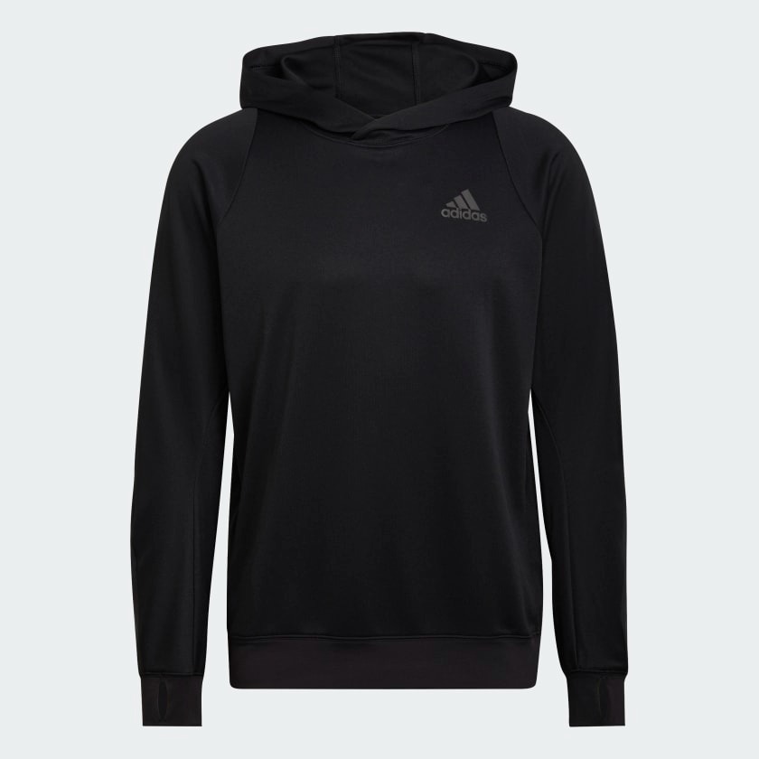 

Худи Adidas Run Icon, черный