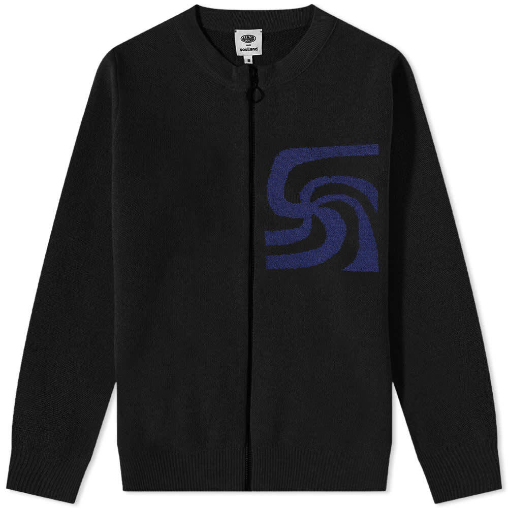 

Джемпер Soulland x Armor-Lux Zip Cardigan, Черный
