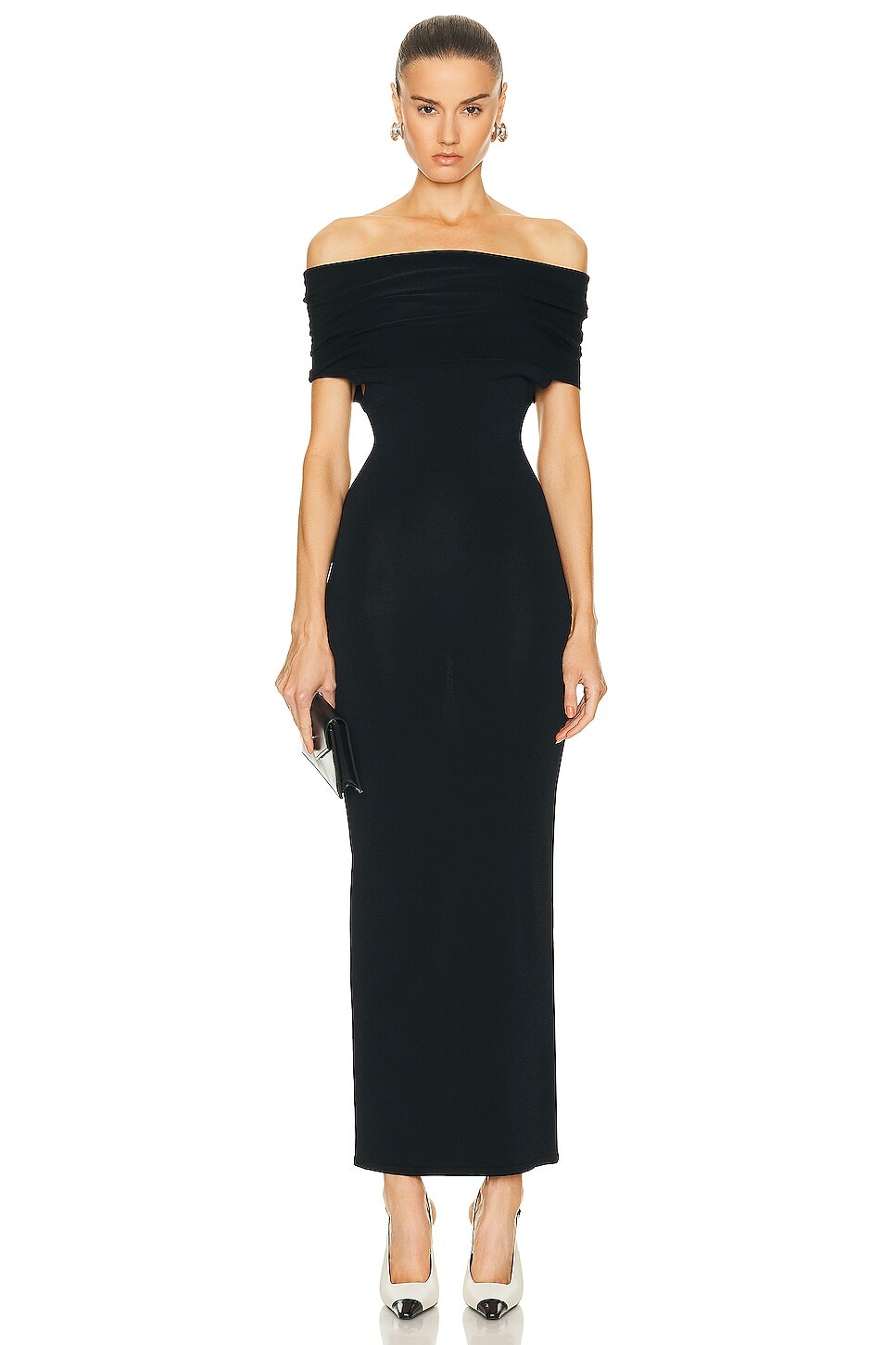 

Платье Wardrobe.Nyc Off The Shoulder, черный