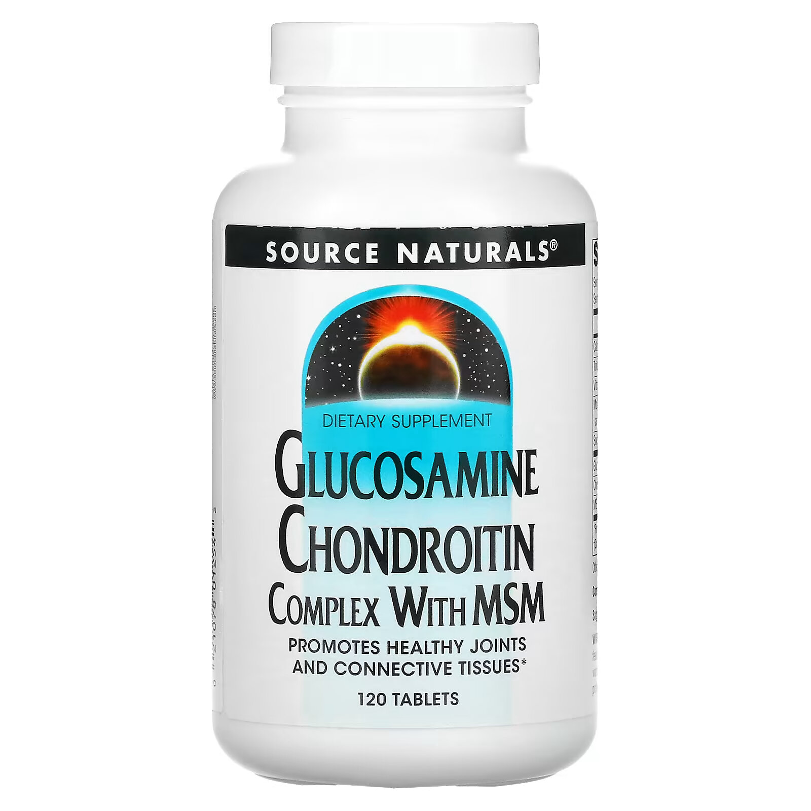 Source Naturals, Glucosamine Chondroitin Complex with MSM, 120 таблеток source naturals glucosamine chondroitin complex with msm 120 таблеток