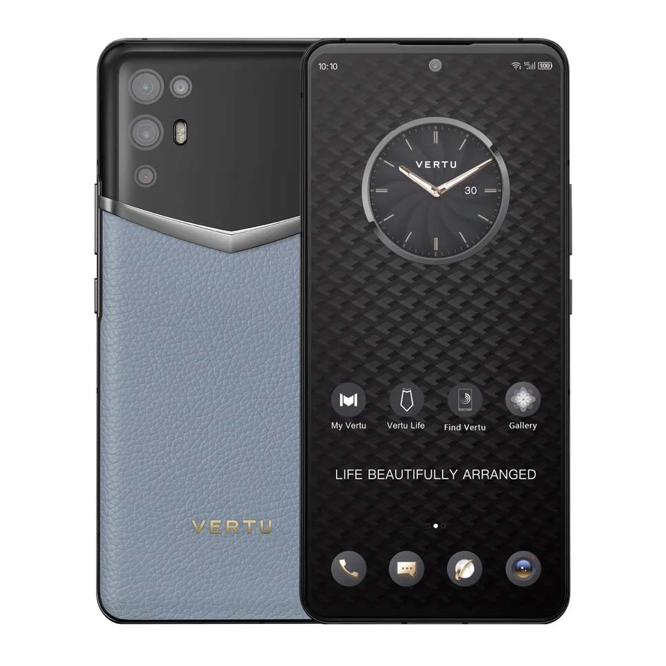 

Смартфон Vertu iVERTU 5G Calfskin, 12Гб/512Гб, черный/синий