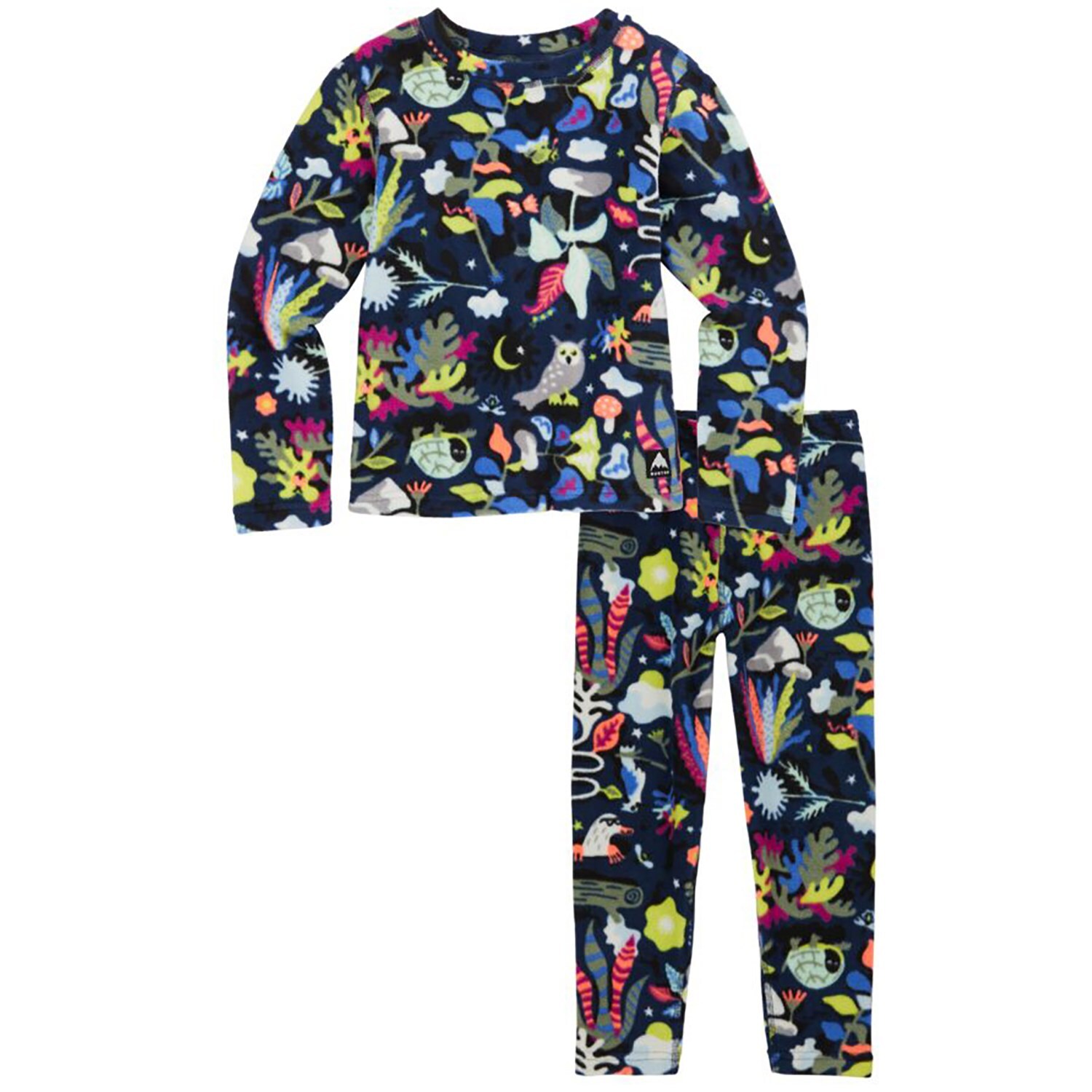 

Комплект нижнего белья Burton из флиса для малышей, мультиколор