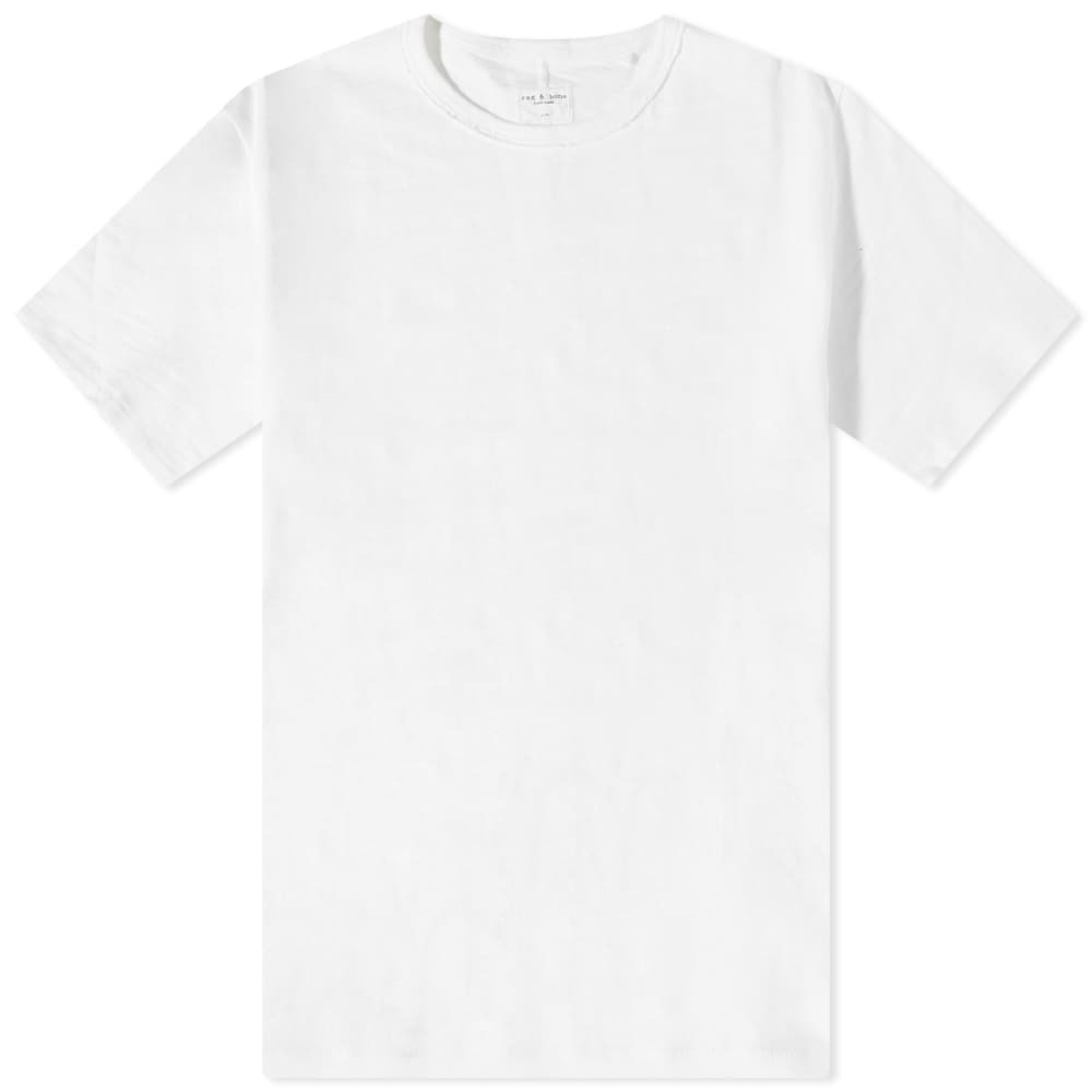 

Футболка Rag & Bone Classic Flame Tee, Белый