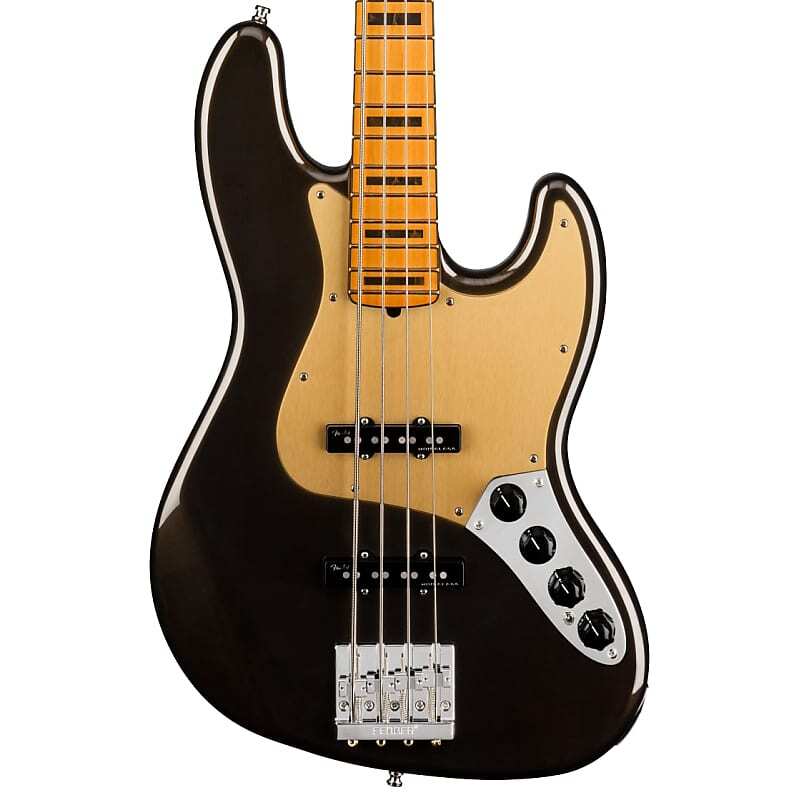 

Fender American Ultra Jazz Bass - техасский чай с кленовой накладкой