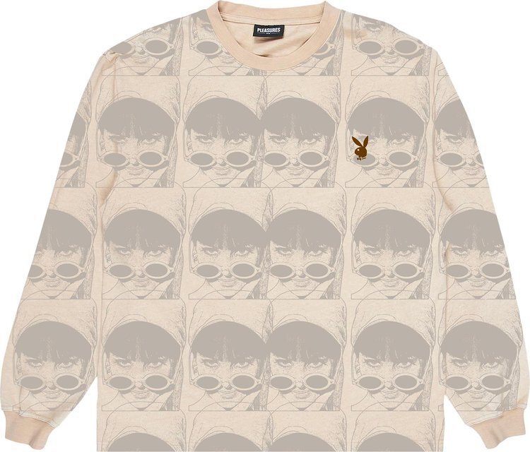 

Лонгслив Pleasures x Playboy Playmate Heavyweight Long-Sleeve 'Natural', кремовый