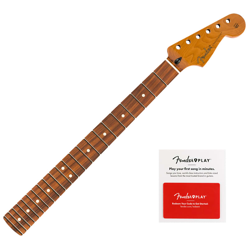 Сменный гриф Fender из жареного клена Stratocaster, Pau Ferro FB с Fender Play 990403920