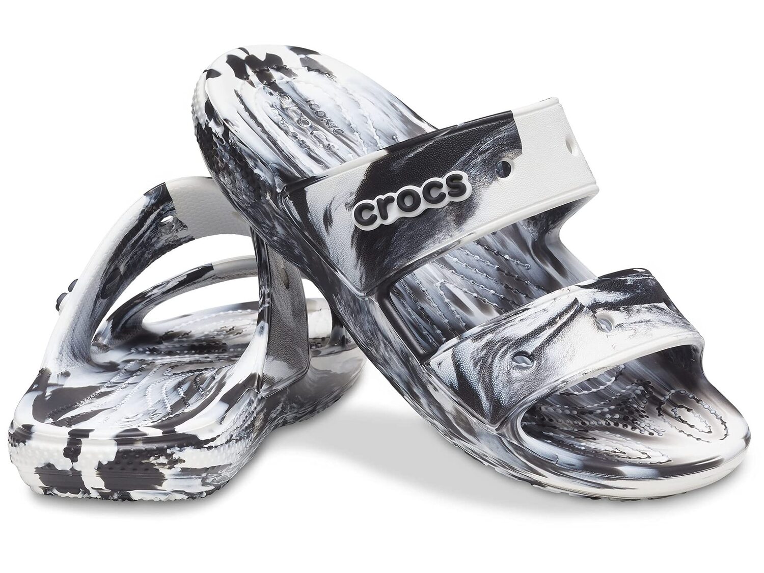 

Сандалии Crocs, Classic Marbled Tie-Dye Sandal
