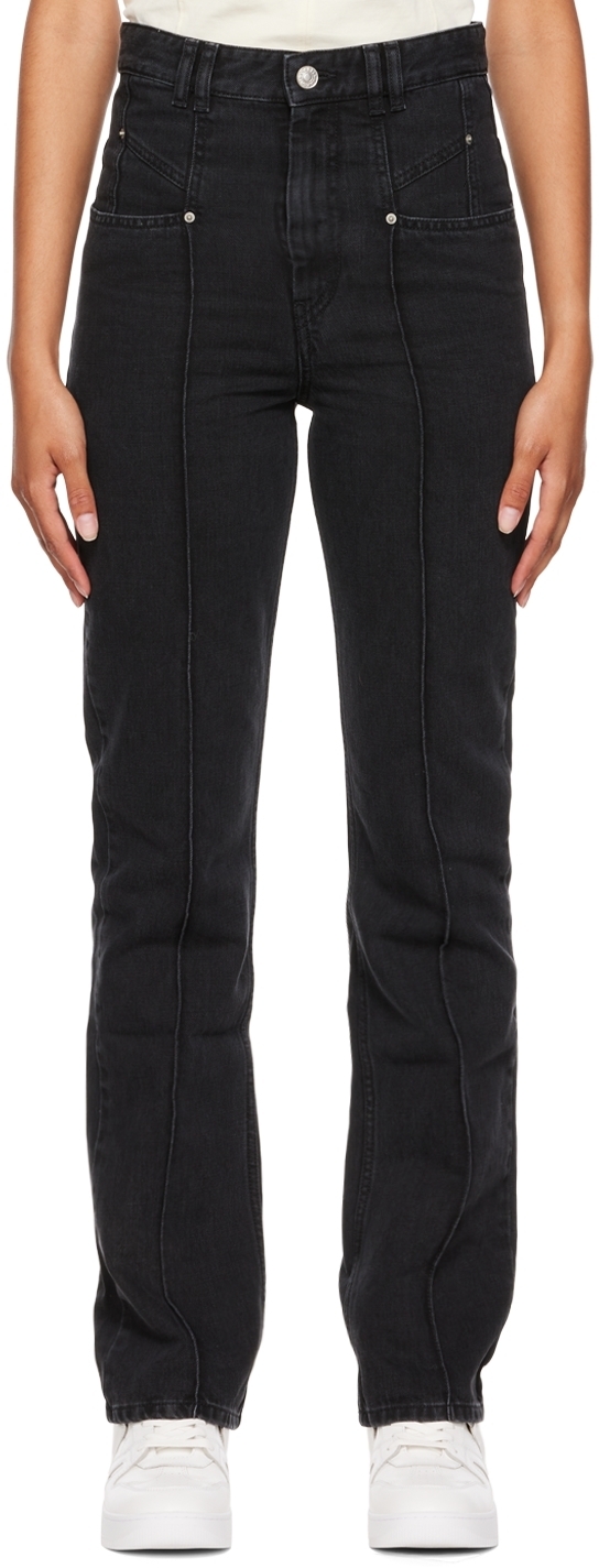 

Черные джинсы Lirokae Isabel Marant
