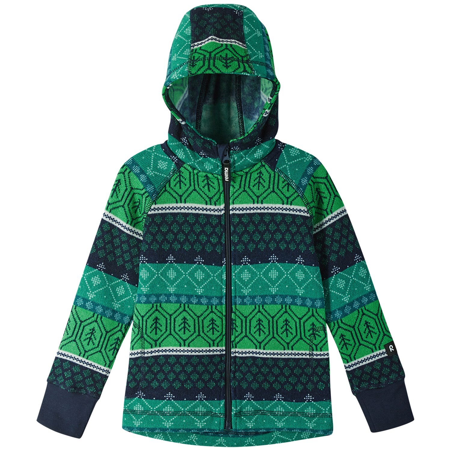 

Свитер Reima Northern Fleece Sweater - Детский, зеленый
