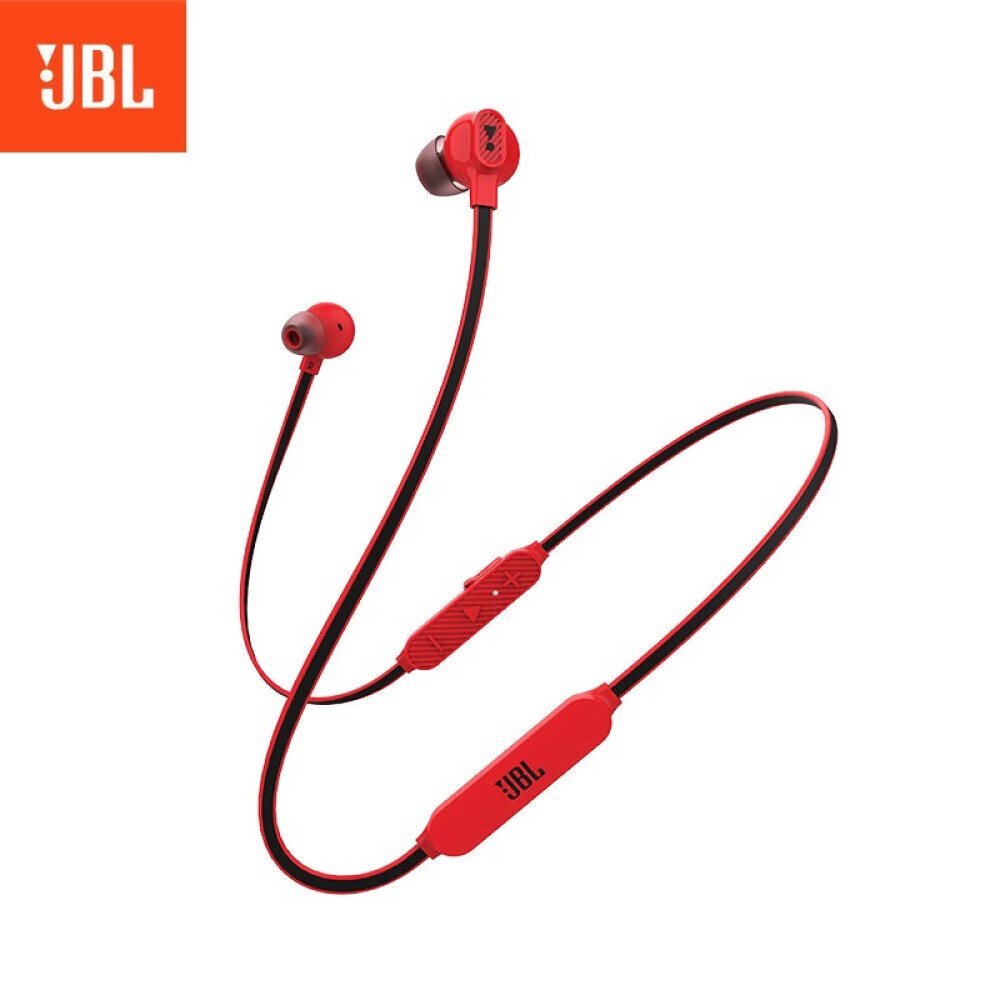 

Bluetooth-гарнитура-вкладыш JBL C135BT спортивная водонепроницаемая, красного цвета