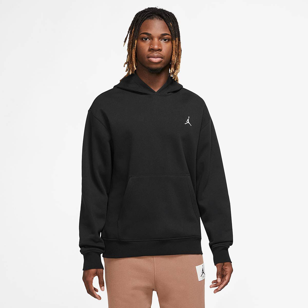 

Толстовка M J ESSENTIAL FLEECE HOODY Jordan, цвет Schwarz/Weiß/Schwarz/Weiß