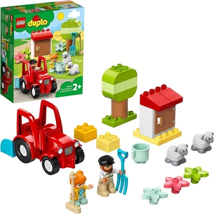 

Конструктор Lego 10950 Duplo трактор и ферма с животными, для малышей