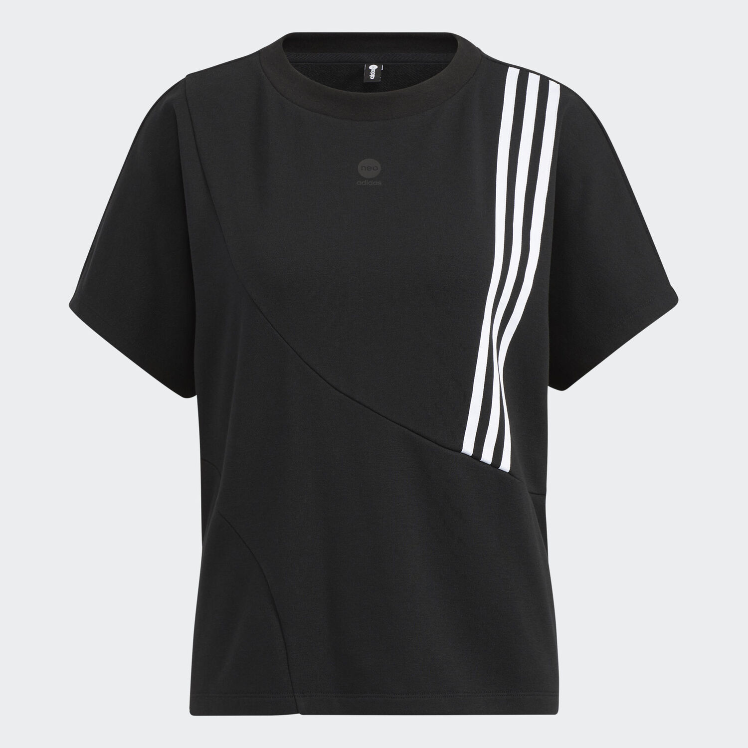 

Футболка Adidas, черный/белый